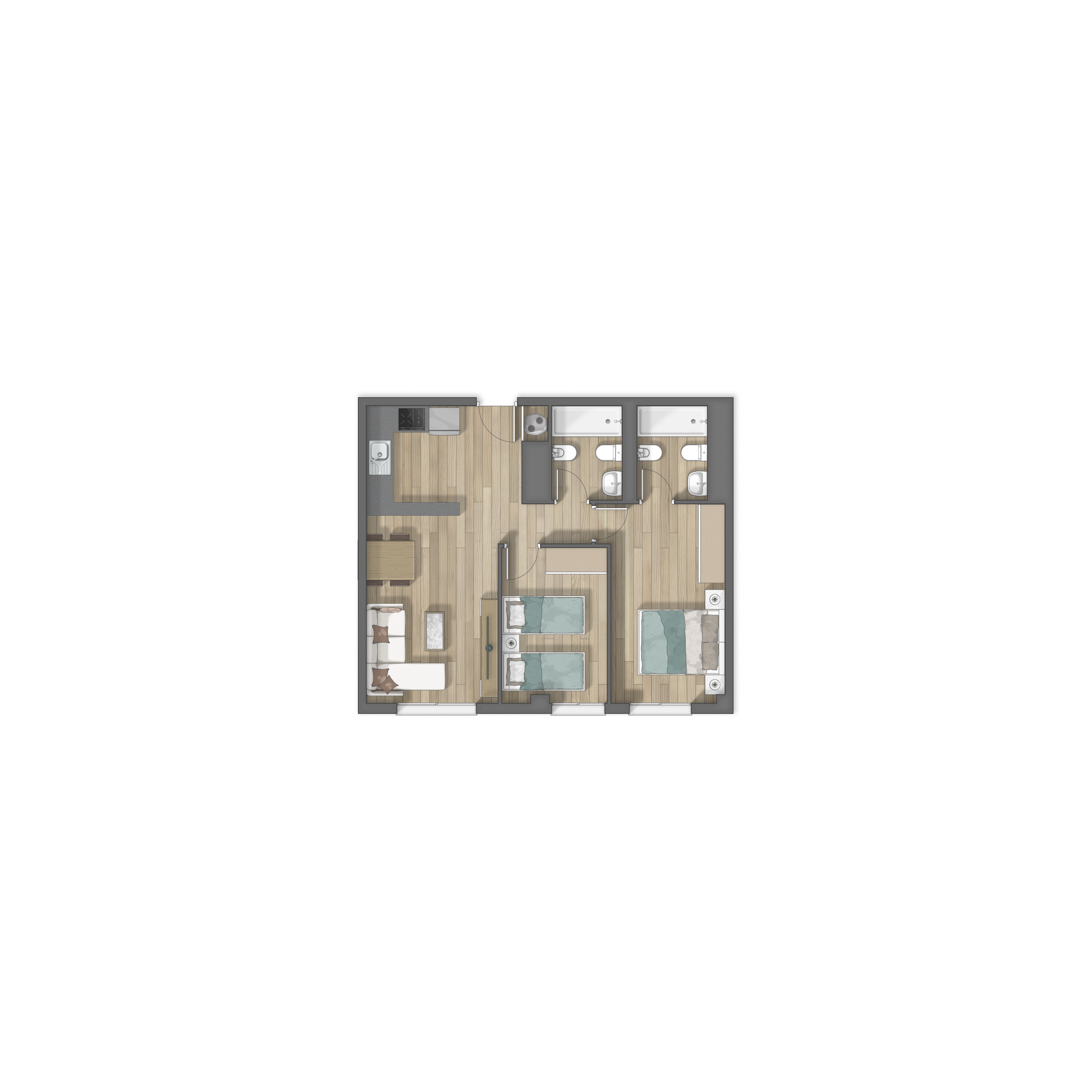 Plano en color Tipo D1